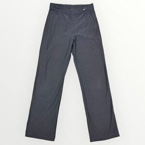 Vintage Y2K NIKE Dri-Fit Womens Straight Leg Grey Leggings Athletic Stretch Pant